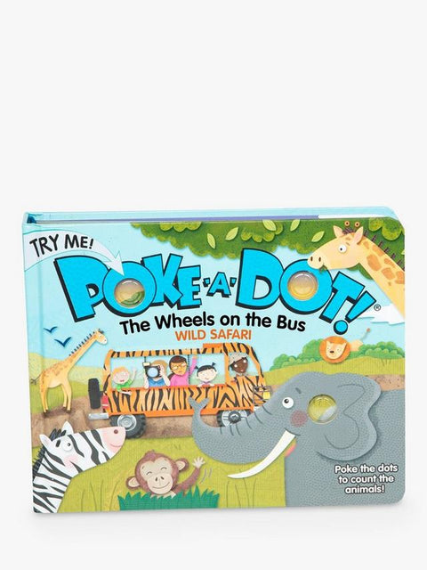 Melissa & Doug Poke-A-Dot The Wheels on the Bus Wild Safari Book |Melissa & Doug In Lebanon