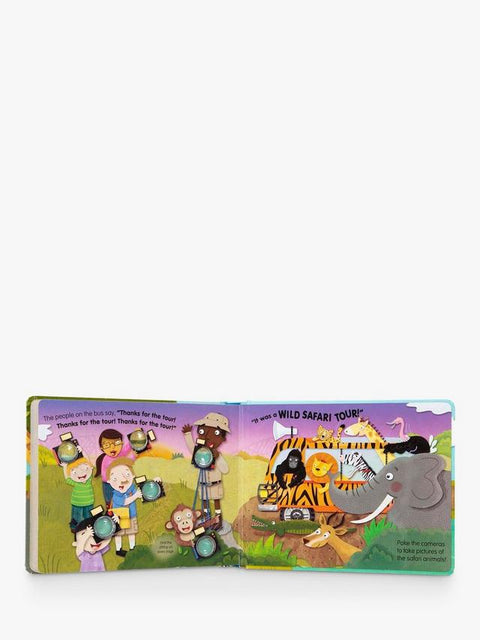 Melissa & Doug Poke-A-Dot The Wheels on the Bus Wild Safari Book |Melissa & Doug In Lebanon