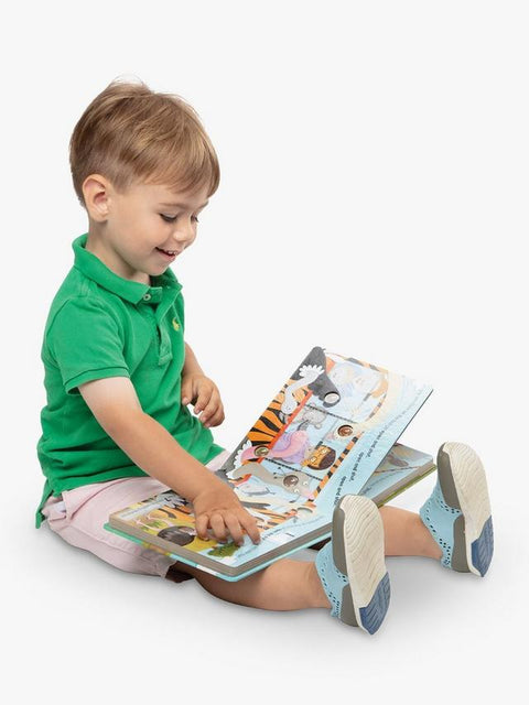 Melissa & Doug Poke-A-Dot The Wheels on the Bus Wild Safari Book |Melissa & Doug In Lebanon