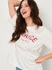 Sinsay Women's White Printed T-Shirt | Sinsay In Lebanon
