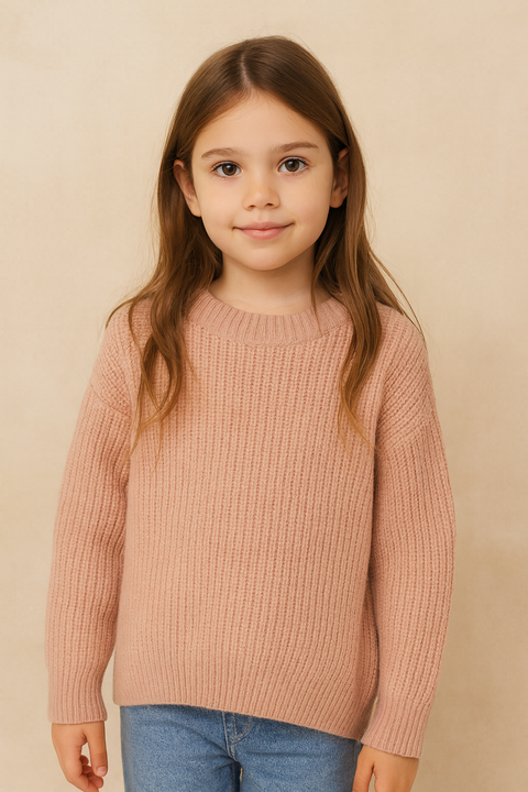 Terranova Girl's Pink Long-Sleeve Sweatshirt |Terranova In Lebanon