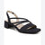Life Stride Women's Black Joy 2 Slingback Sandals