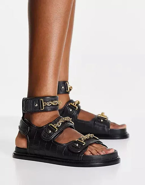 ASOS Design Women's Black Sandal ANS652