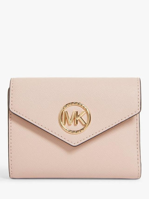Michael Kors Women's Beige Leather Small Card Wallet | Michael Kors In Lebanon