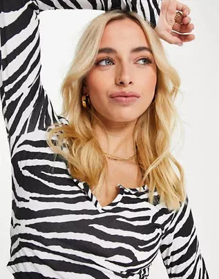 Asos Design  Women's Multicolor Blouse ANF1345