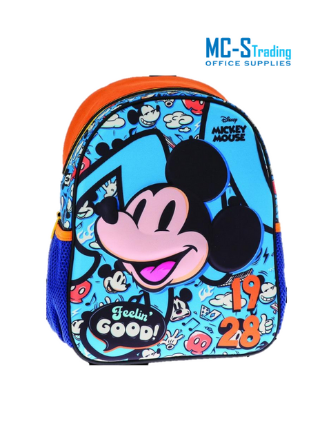 SD Boy's Blue 3D Mickey Mouse School Bag 319424