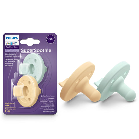 Philips Avent Soothie 3-18 Months Orthodontic Baby Pacifiers | Philips In Lebanon