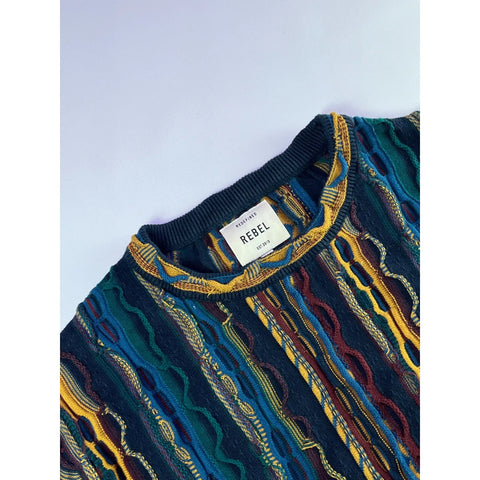 Rebel Refined Men's Multi Color Style Knitted Sweater  | Rebel In Lebanon