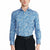 Tallia Men's Blue Floral Print Long-Sleeve Shirt