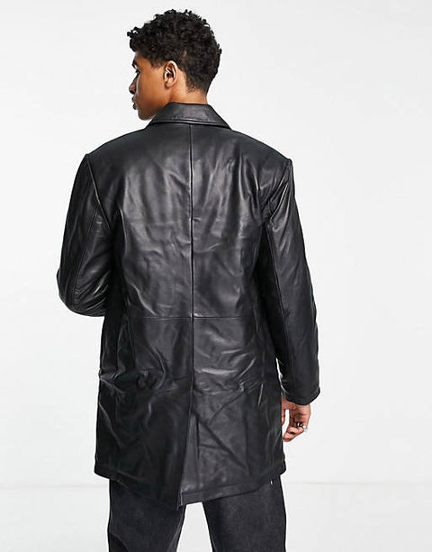Asos Design Men's Black Coat ANF400 (zone 4)