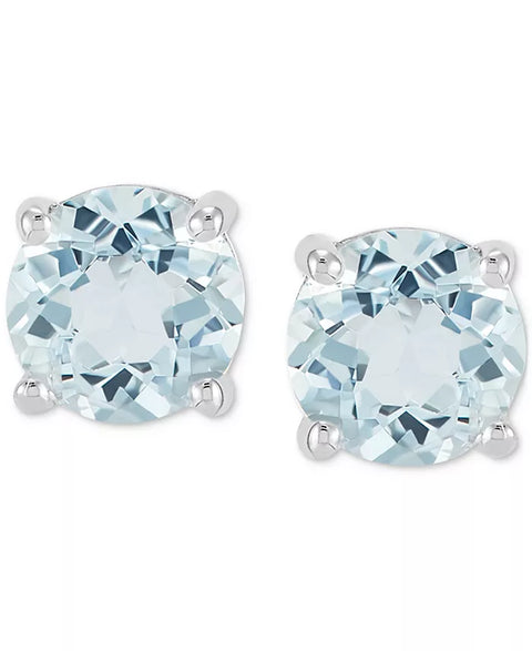 And Now This Women's Blue Birthstone Stud Earrings | And Now This In Lebanon