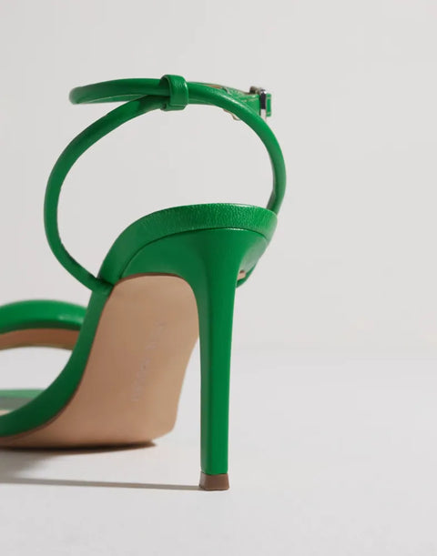 Steve Madden Women's Green Entice Heeled Sandals | Steve Madden In Lebanon