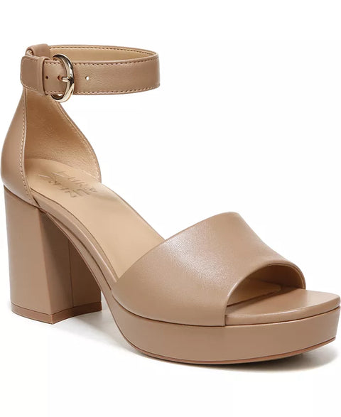 Naturalizer Women's Tan Pearlyn Platform Heeled Sandals |Naturalizer In Lebanon
