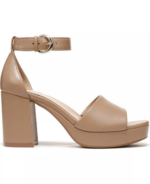 Naturalizer Women's Tan Pearlyn Platform Heeled Sandals |Naturalizer In Lebanon