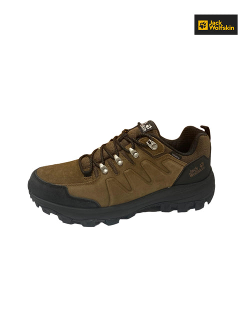 Jack Wolfskin Men's Brown Alta Mira Texapore Low M Sneakers |Jack Wolfskin in Lebanon