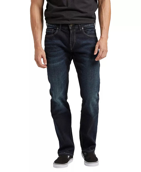 Silver Jeans Men's Navy Blue Jeans ABF4513