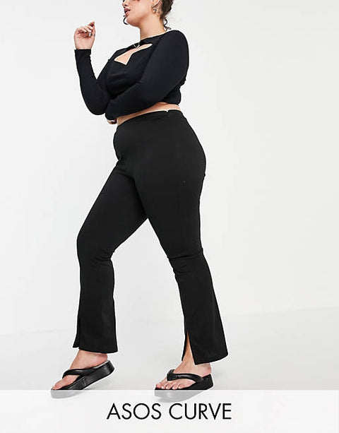 ASOS Design Women's Black Trouser ANF477 (LR57) shr