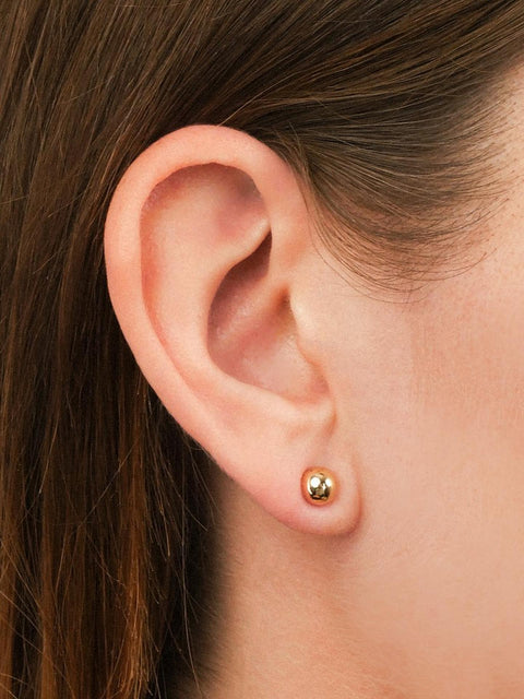 Lauren Ralph Lauren Women's Gold Simple Stud Earrings | Lauren Ralph Lauren In Lebanon