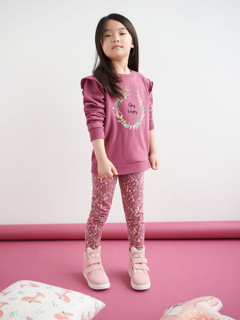 Sinsay Baby Girl's Purple Floral Printed Set Of 2 Pcs |Sinsay In Lebanon