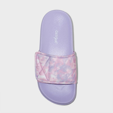 Cat&Jack Girl's Purple Kris Sport Slide Slippers |Cat&Jack in Lebanon
