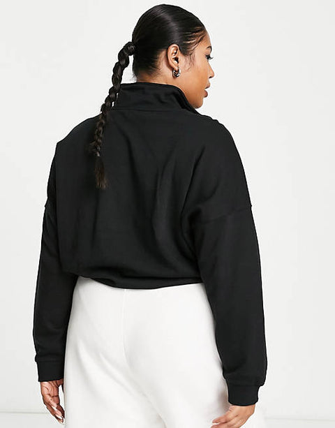 Cotton-On Women's Black Sweatshirt AMF2331(lr91)