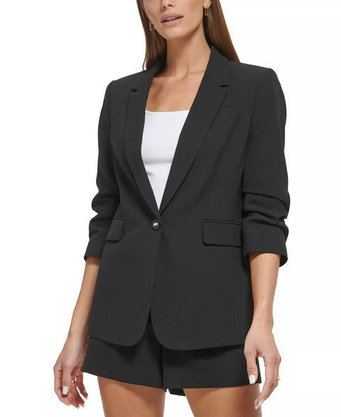 DKNY Women's Black Petite Madison Blazer | DKNY In Lebanon