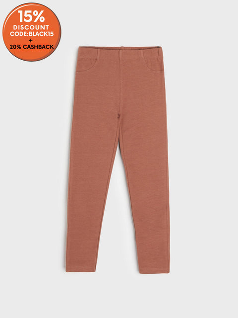 Sinsay Baby Girl's Brown Legging | Sinsay In Lebanon