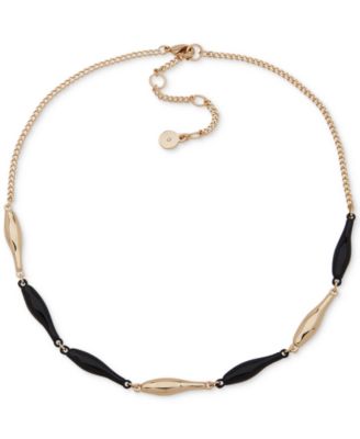 DKNY Women's Gold Black Necklace |DKNY in Lebanon