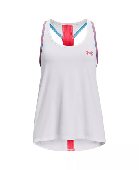 Under Armour Girl's White Tank Top | Under Armour In Lebanon