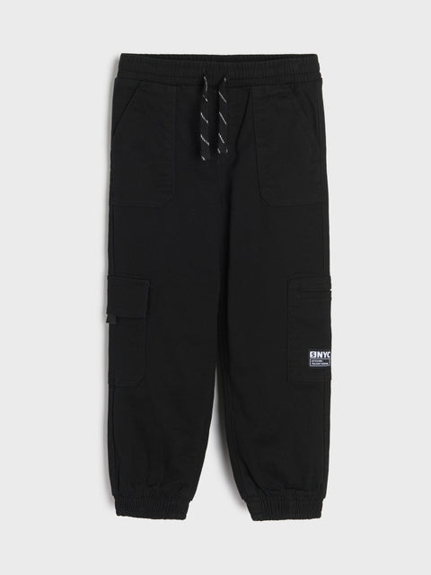 Sinsay Baby Boy's Black Pull On Trousers | Sinsay In Lebanon
