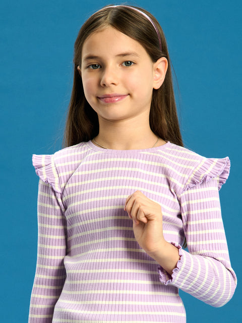 Sinsay Baby Girl's Purple Long Sleeve Blouse    | Sinsay in Lebanon