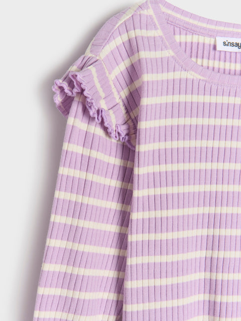 Sinsay Baby Girl's Purple Long Sleeve Blouse    | Sinsay in Lebanon