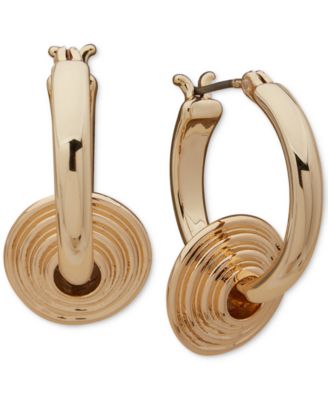 Anne Klein Women's Gold Clicktop Hoop Earrings |Anne Klein in Lebanon