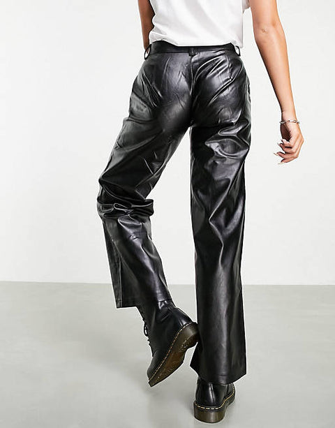 Reclaimed Vintage  Women's Black Trouser ANF467 (LR70)(zone 5)