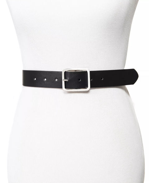 I.N.C. International Concepts Women's Black Solid Belt regular and Plus Size Casual Solid Belt | I.N.C. International Concepts In Lebanon