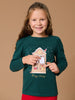 Sinsay Girl's Dark Green Long Sleeve Blouse | Sinsay In Lebanon