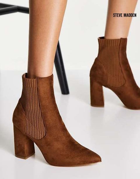 Steve Madden Women's Brown Recite Ankle Boots|Steve Madden in Lebanon