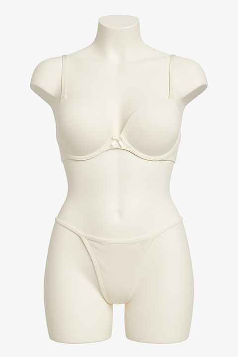 Demar Women's Off White Lingerie Set | Demar In Lebanon