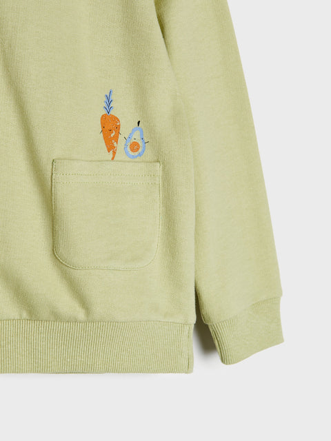 Sinsay Baby Boy's Light Green Sweatshirt With Print | Sinsay In Lebanon