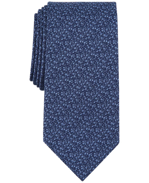 Michael Kors Men's Navy Weaver Floral Tie | Michael Kors In Lebanon