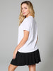 Sinsay Women's White Embroidered T-Shirt | Sinsay In Lebanon