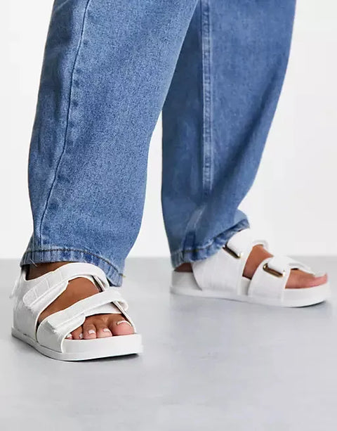 ASOS Design  Women's White Sandal ANS685