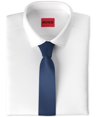 Hugo Boss Men's Petrol Silk Jacquard Tie | Hugo Boss In Lebanon