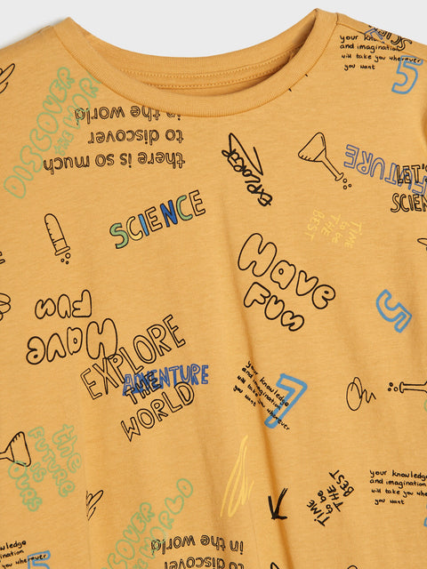 Sinsay Baby Boy's Yellow Mustard Printed Blouse | Sinsay In Lebanon