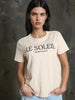 Sinsay Women's Beige T-Shirt With An Inscription | Sinsay In Lebanon