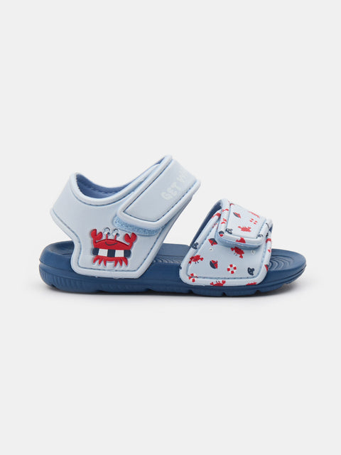 Sinsay Baby Girl's Blue Printed Sandal |Sinsay In Lebanon