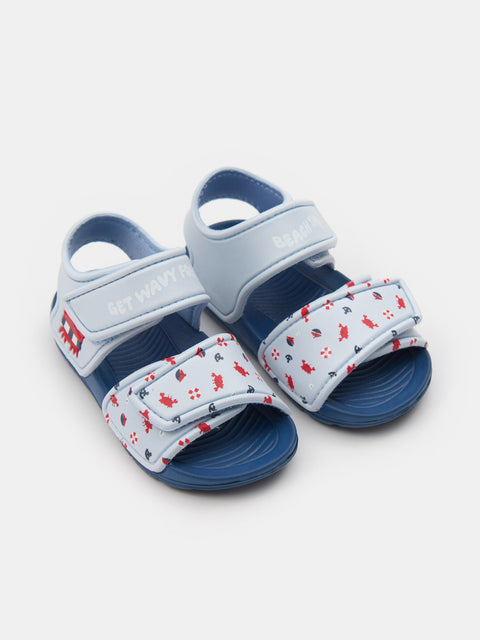 Sinsay Baby Girl's Blue Printed Sandal |Sinsay In Lebanon