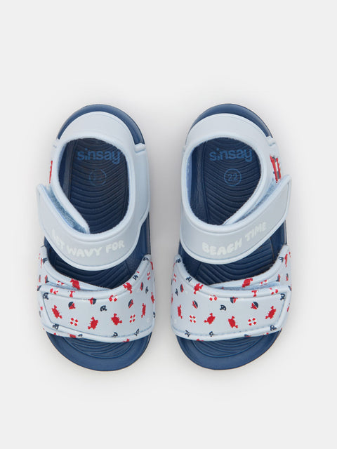 Sinsay Baby Girl's Blue Printed Sandal |Sinsay In Lebanon
