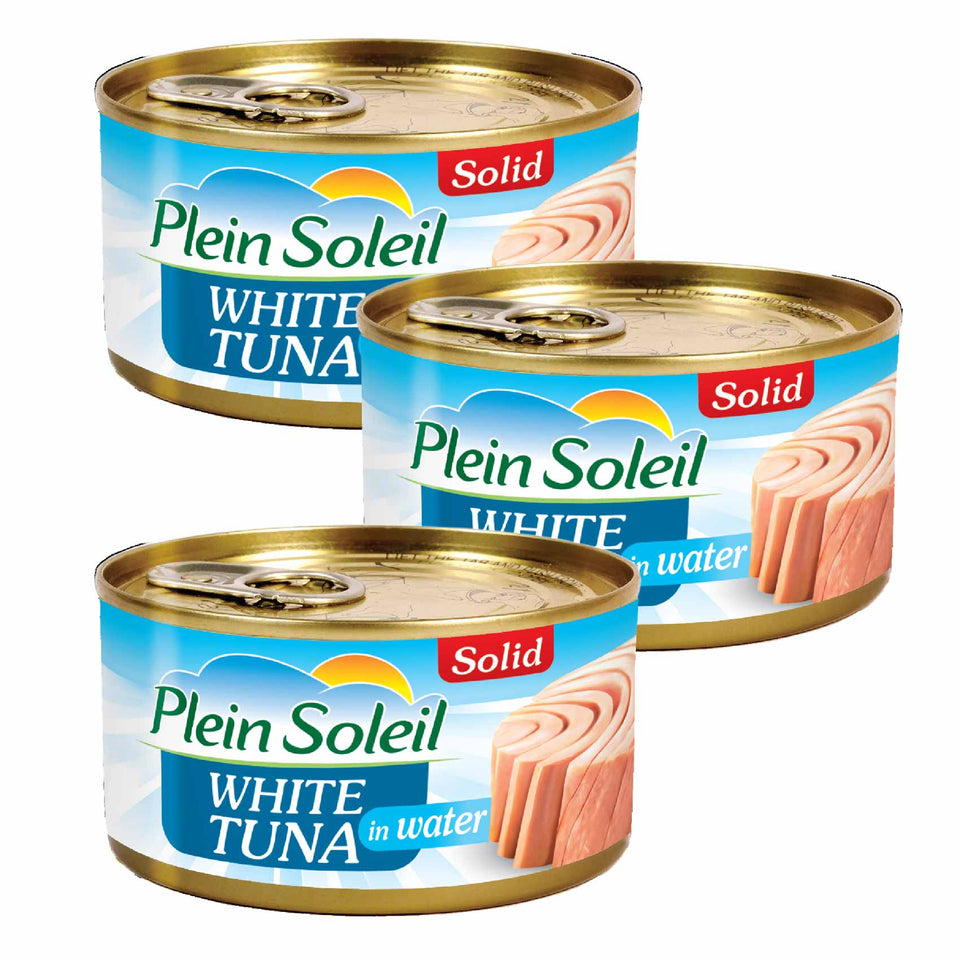 Plein Soleil White Tuna In Water 185g*3