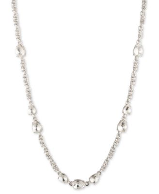 Givenchy Women's Silver Crystal Mixed Stone Collar Necklace| Givenchy in Lebanon